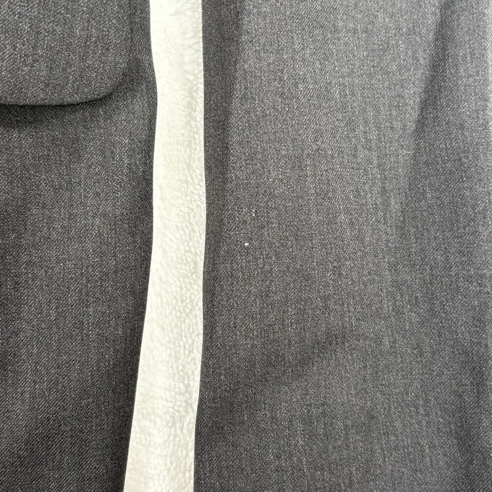 Banana Republic Modern Fit Blazer Mens 44R Gray Cerruti Wool Blend Sport Coat